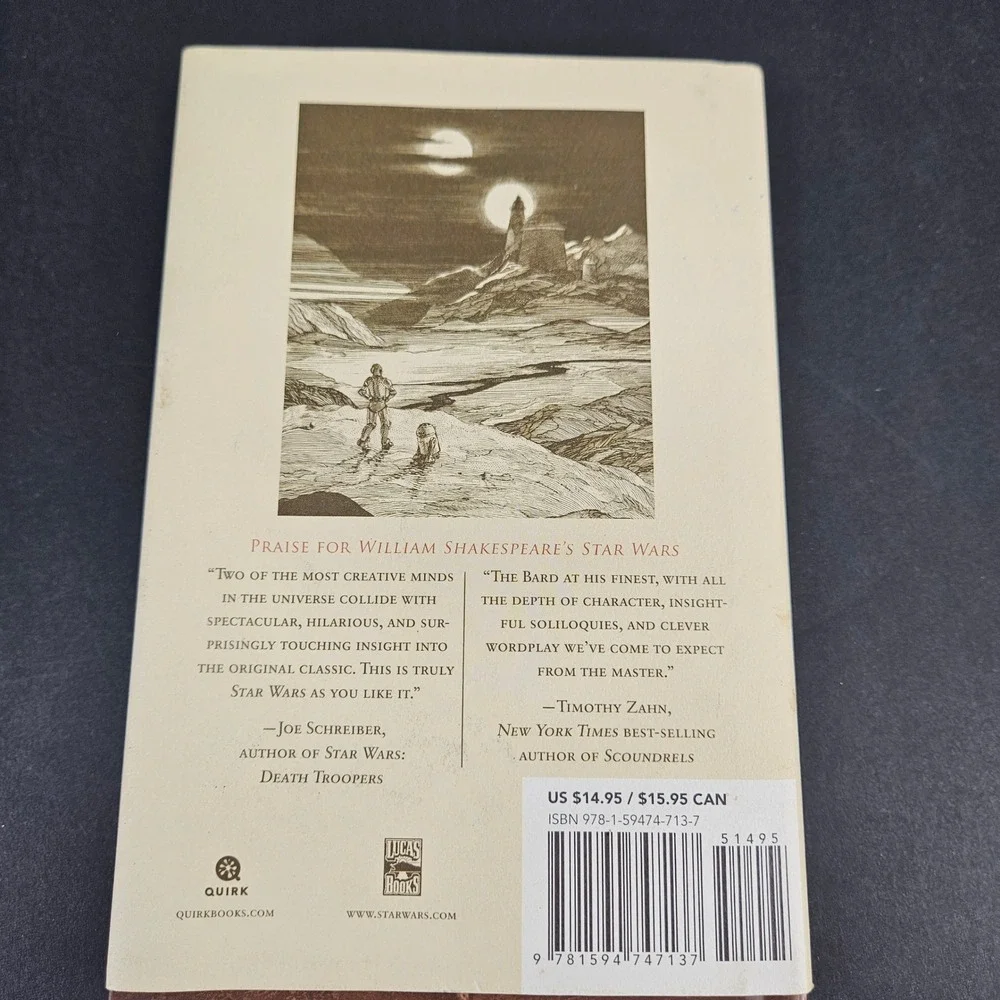 William Shakespeare's The Jedi Doth Return Star Wars Ian Doescher Hardcover